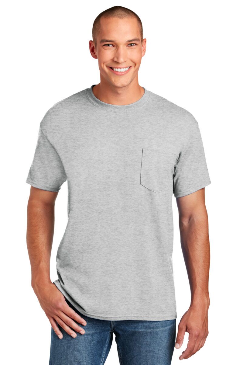 50 Cotton/50 Poly Pocket T-Shirt