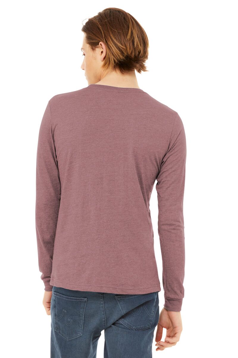 BELLA+CANVAS® Unisex Heather CVC Long Sleeve Tee