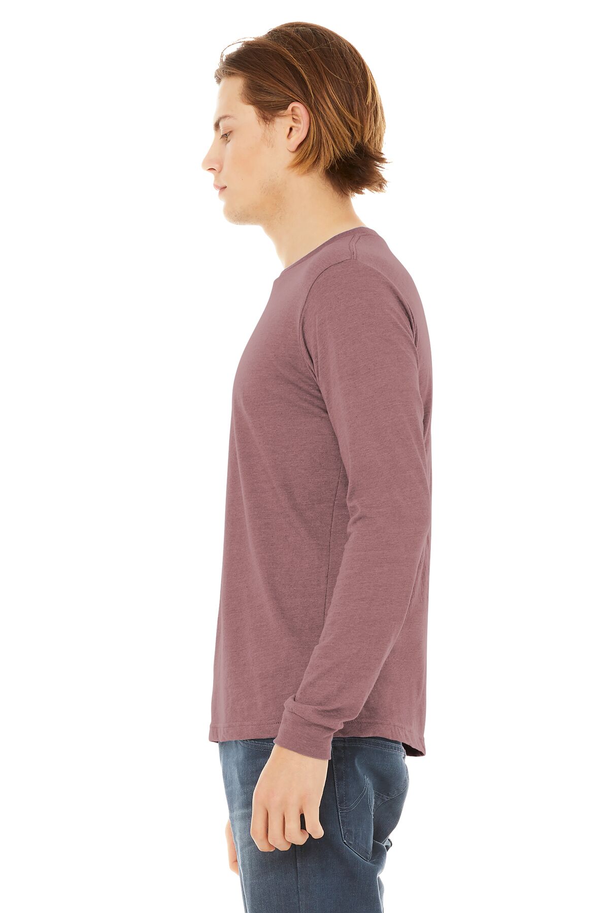 BELLA+CANVAS® Unisex Heather CVC Long Sleeve Tee