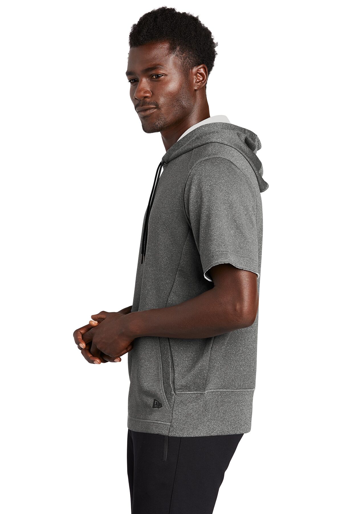 Performance Terry Short Sleeve Hoodie